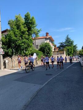 Sprejem tekačev iz Valpolicelle, Vir: Občina Sežana